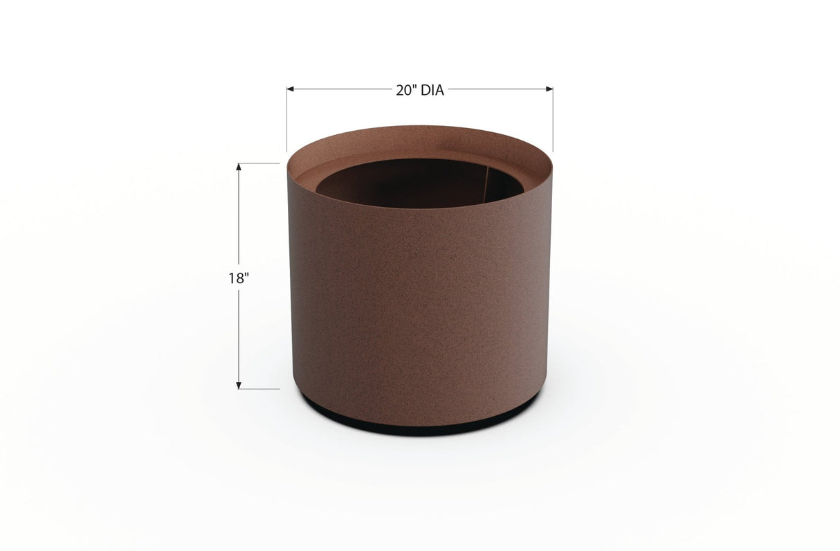Aluminum Round Planter - Plantercraft