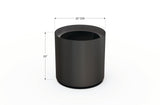 Aluminum Round Planter - Plantercraft