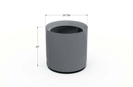 Aluminum Round Planter - Plantercraft