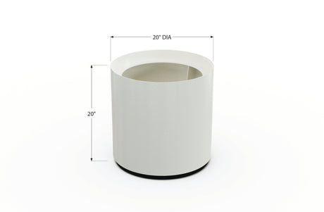 Aluminum Round Planter - Plantercraft