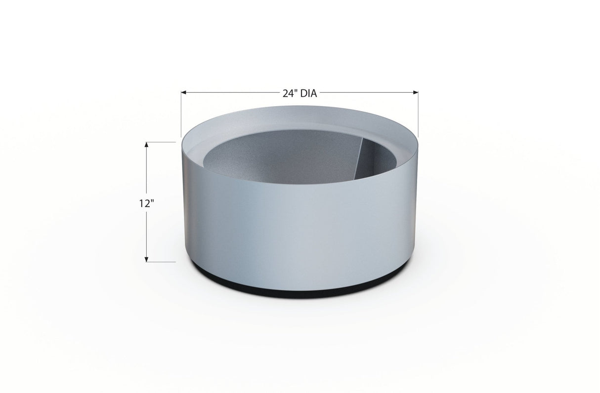 Aluminum Round Planter - Plantercraft