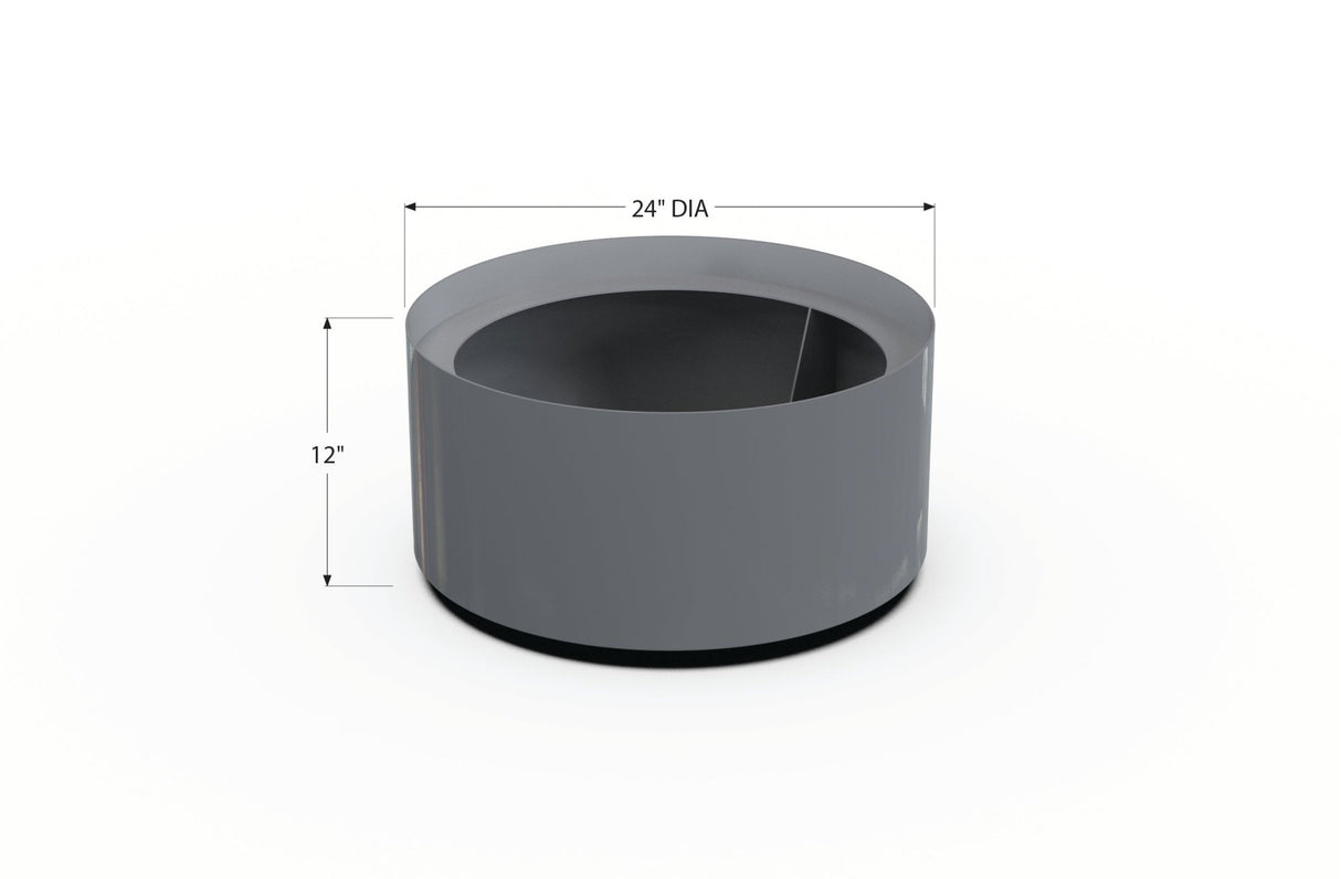 Aluminum Round Planter - Plantercraft