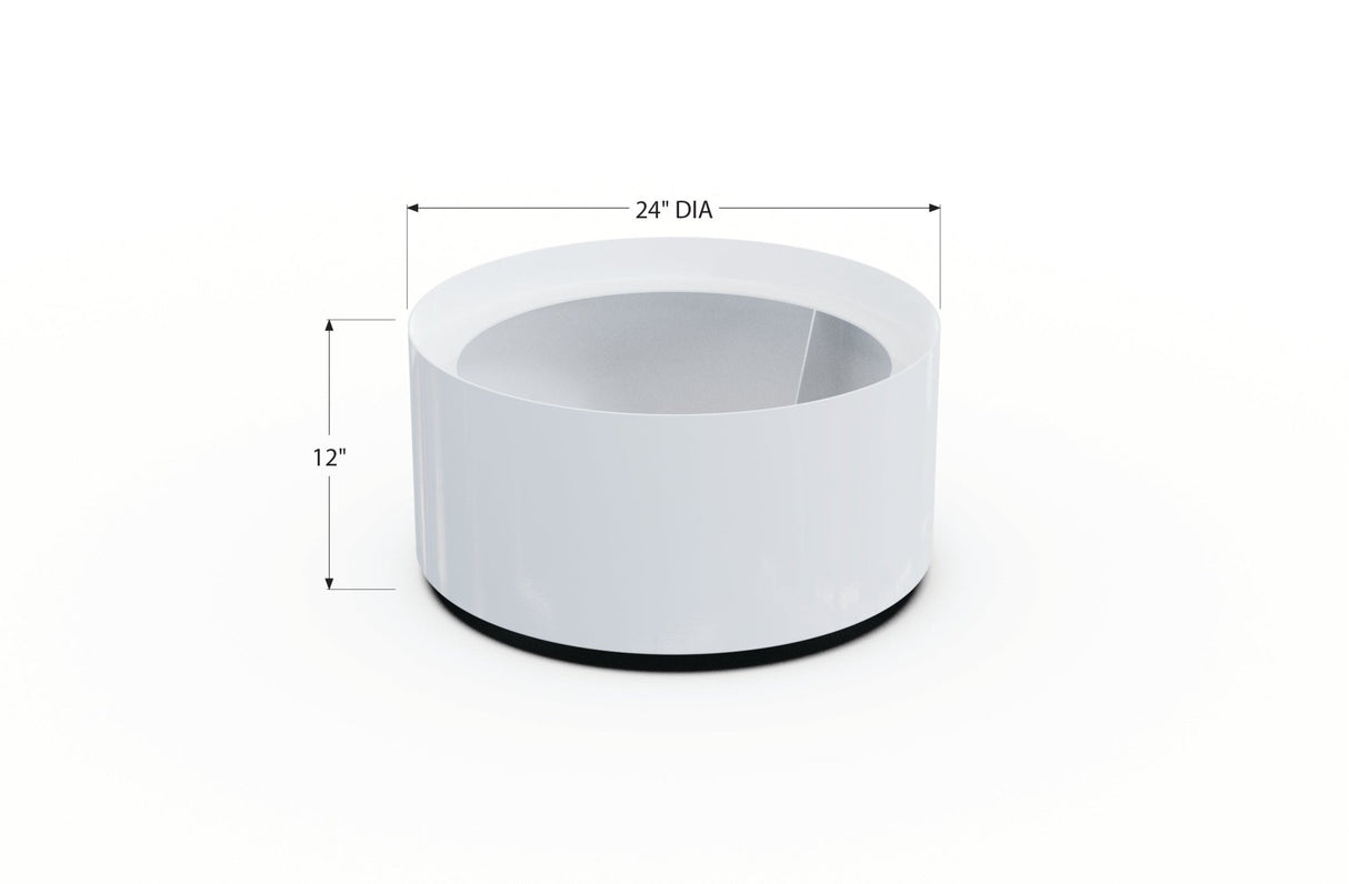 Aluminum Round Planter - Plantercraft