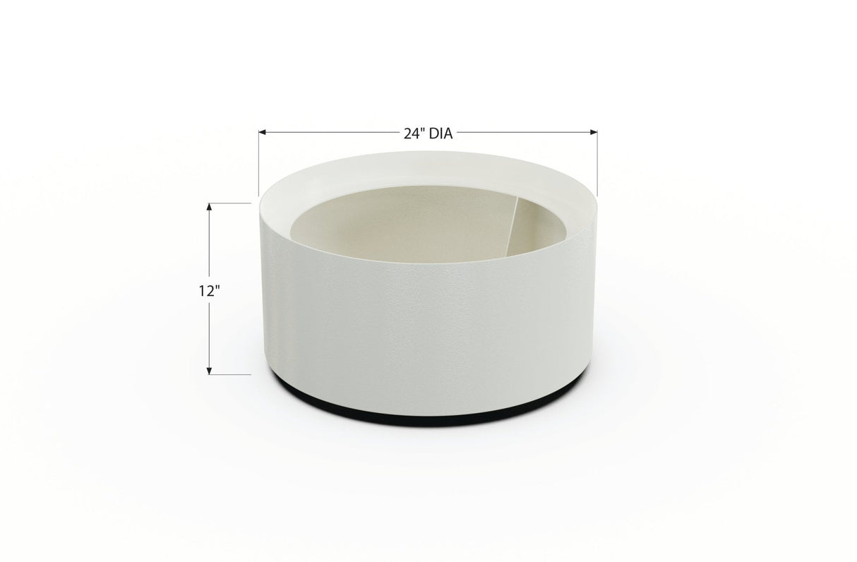 Aluminum Round Planter - Plantercraft
