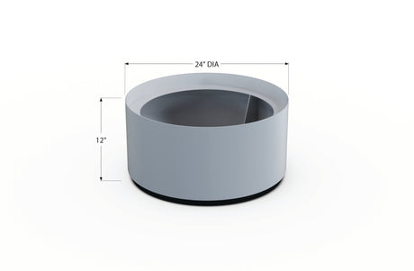 Aluminum Round Planter - Plantercraft