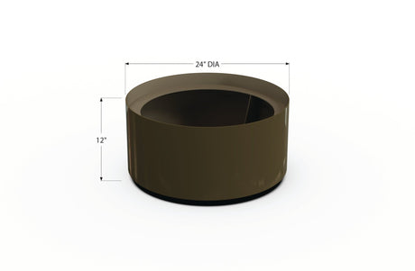 Aluminum Round Planter - Plantercraft