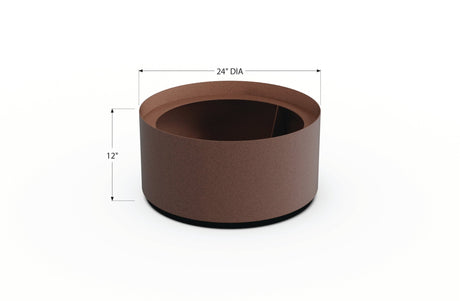 Aluminum Round Planter - Plantercraft