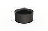 Aluminum Round Planter – 24" to 36" DIA