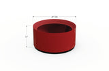 Aluminum Round Planter – 24" to 36" DIA