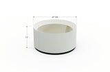 Aluminum Round Planter – 24" to 36" DIA