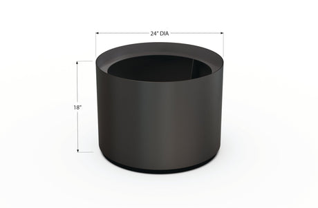 Aluminum Round Planter - Plantercraft