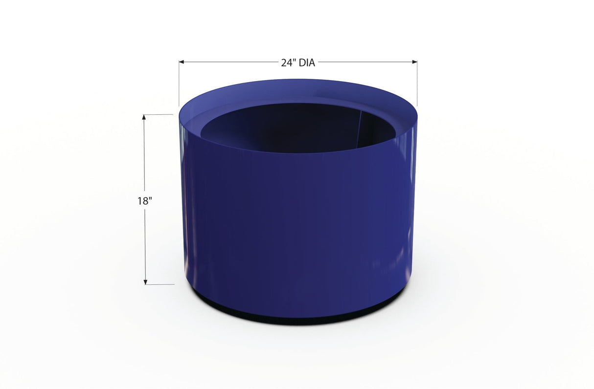 Aluminum Round Planter - Plantercraft