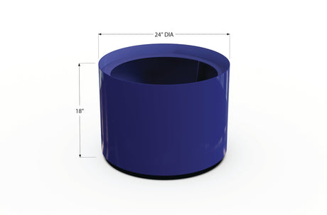 Aluminum Round Planter - Plantercraft