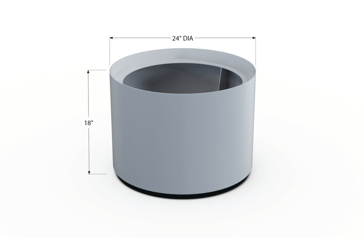 Aluminum Round Planter - Plantercraft