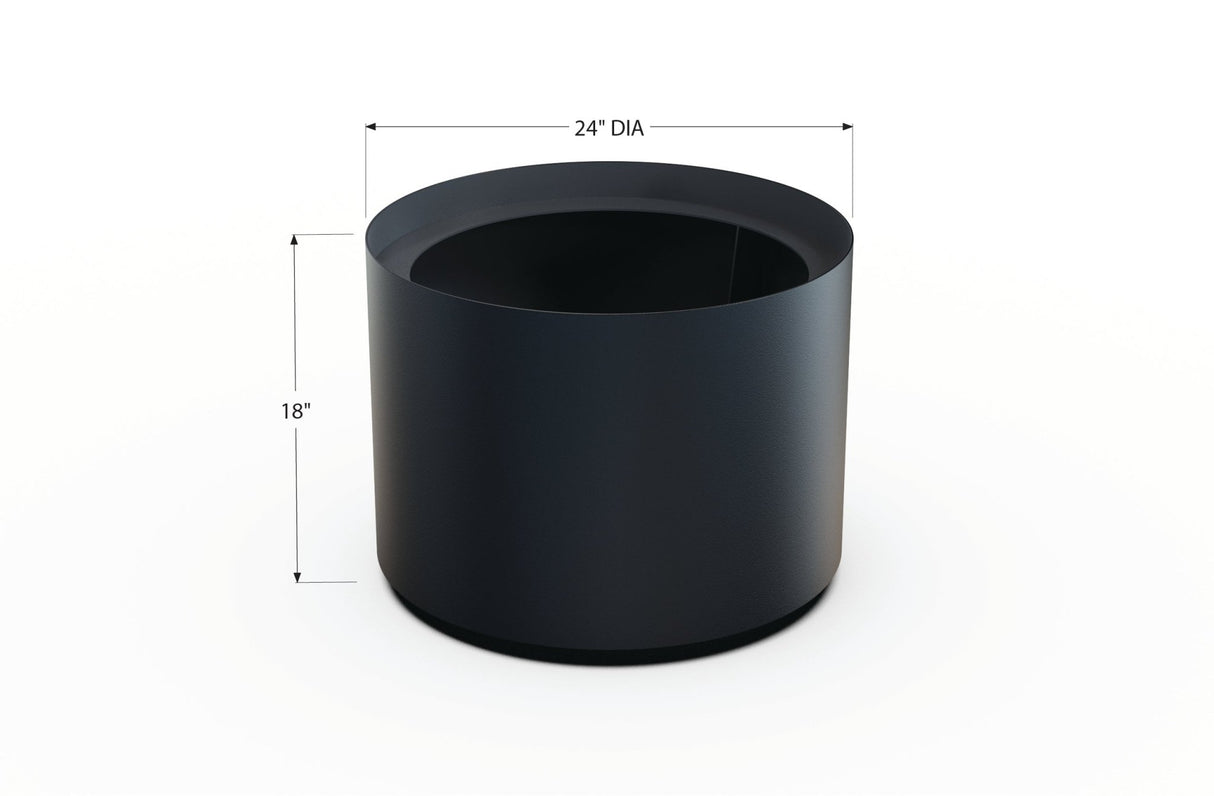 Aluminum Round Planter - Plantercraft