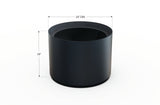 Aluminum Round Planter – 24" to 36" DIA