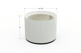Aluminum Round Planter – 24" to 36" DIA