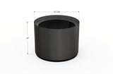 Aluminum Round Planter – 24" to 36" DIA