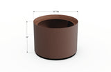 Aluminum Round Planter – 24" to 36" DIA