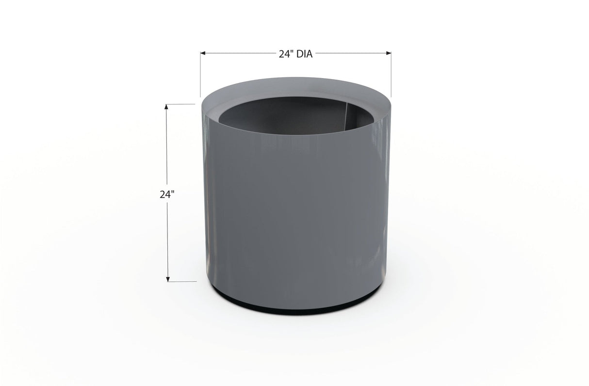 Aluminum Round Planter - Plantercraft