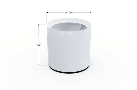 Aluminum Round Planter - Plantercraft