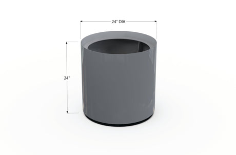 Aluminum Round Planter - Plantercraft
