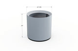 Aluminum Round Planter – 24" to 36" DIA