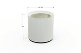 Aluminum Round Planter – 24" to 36" DIA