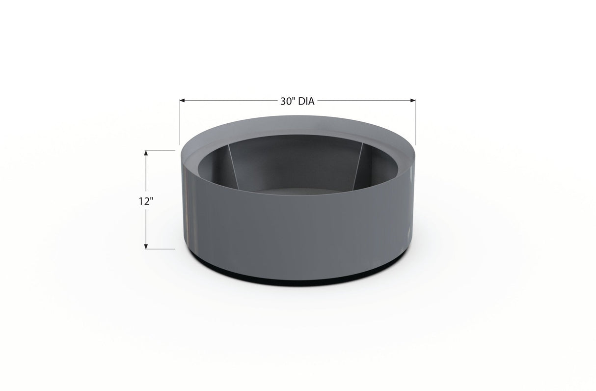 Aluminum Round Planter - Plantercraft