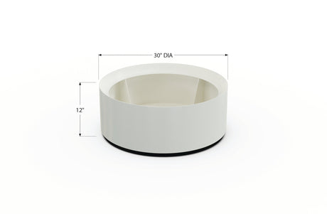 Aluminum Round Planter - Plantercraft