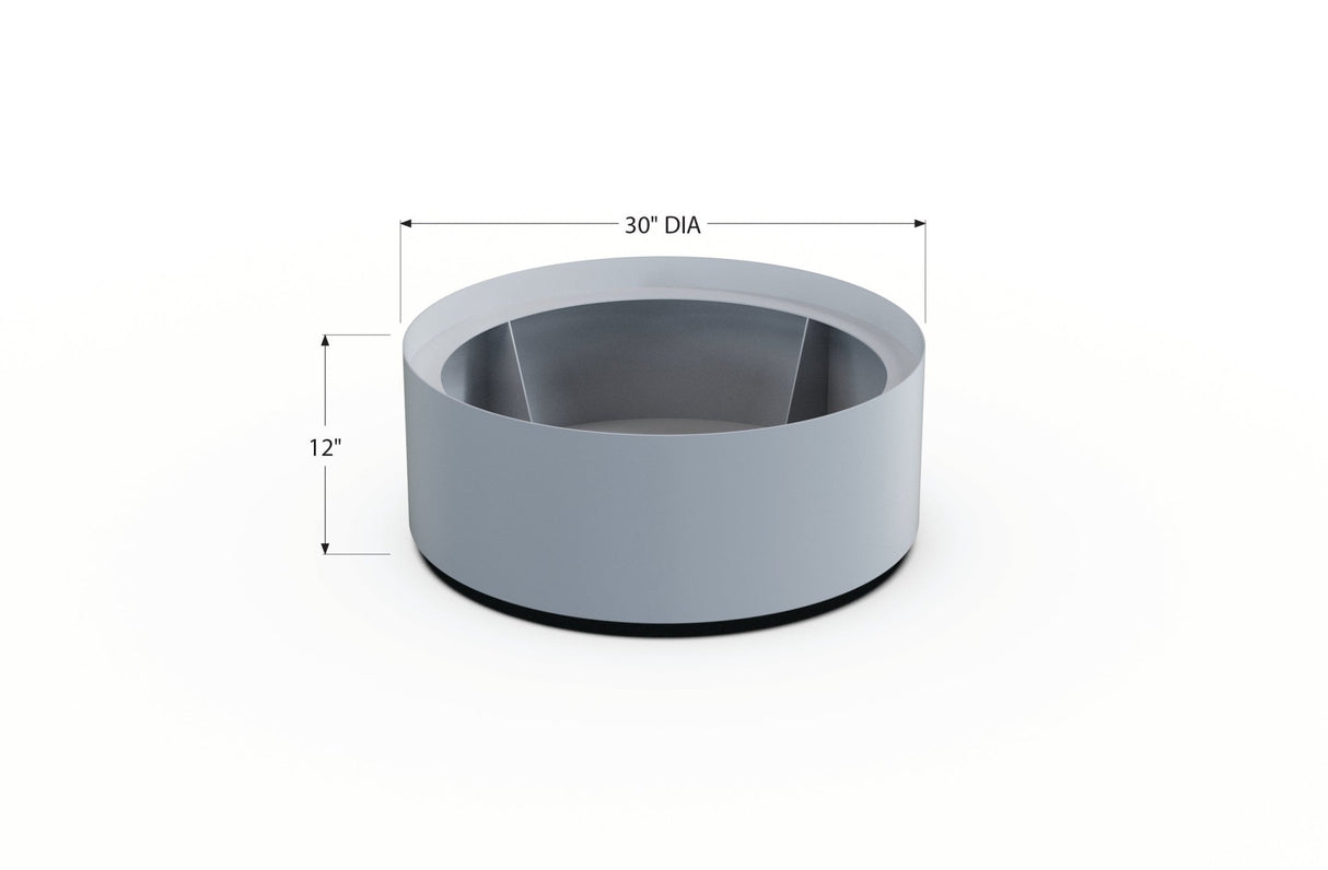 Aluminum Round Planter - Plantercraft