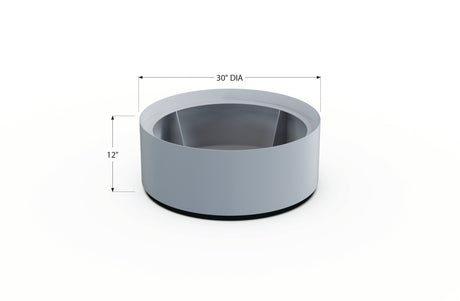 Aluminum Round Planter - Plantercraft