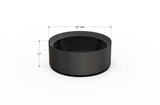 Aluminum Round Planter – 24" to 36" DIA