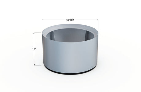 Aluminum Round Planter - Plantercraft