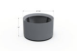 Aluminum Round Planter - Plantercraft