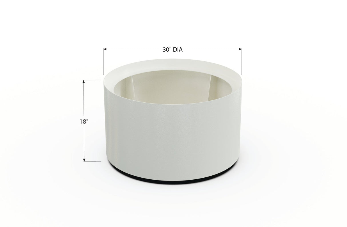 Aluminum Round Planter - Plantercraft