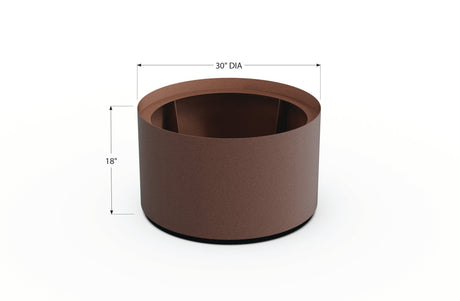 Aluminum Round Planter - Plantercraft