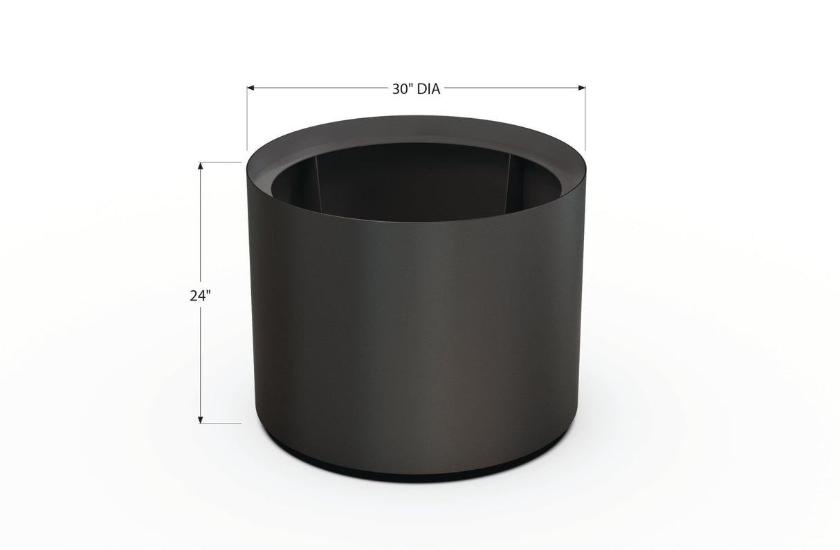 Aluminum Round Planter - Plantercraft