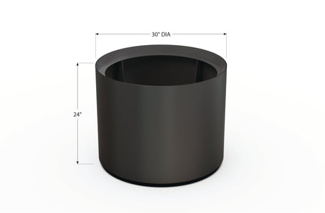 Aluminum Round Planter - Plantercraft