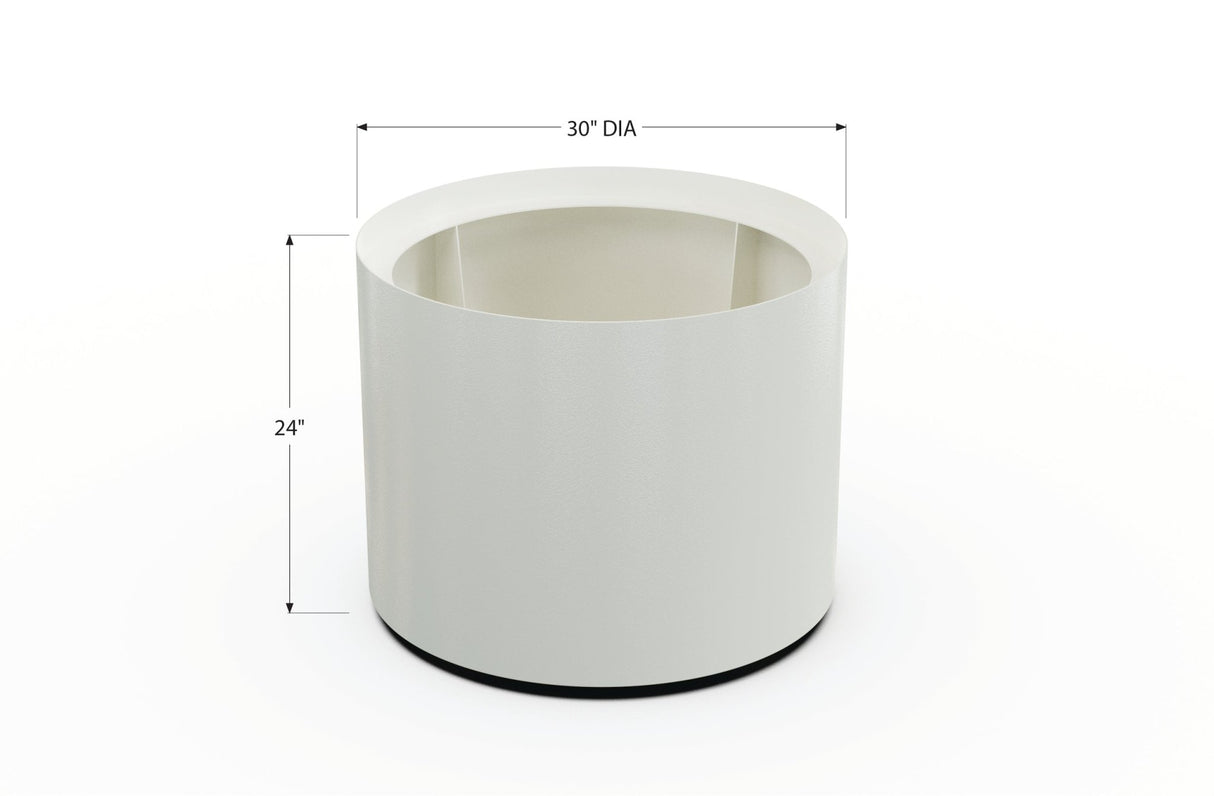 Aluminum Round Planter - Plantercraft