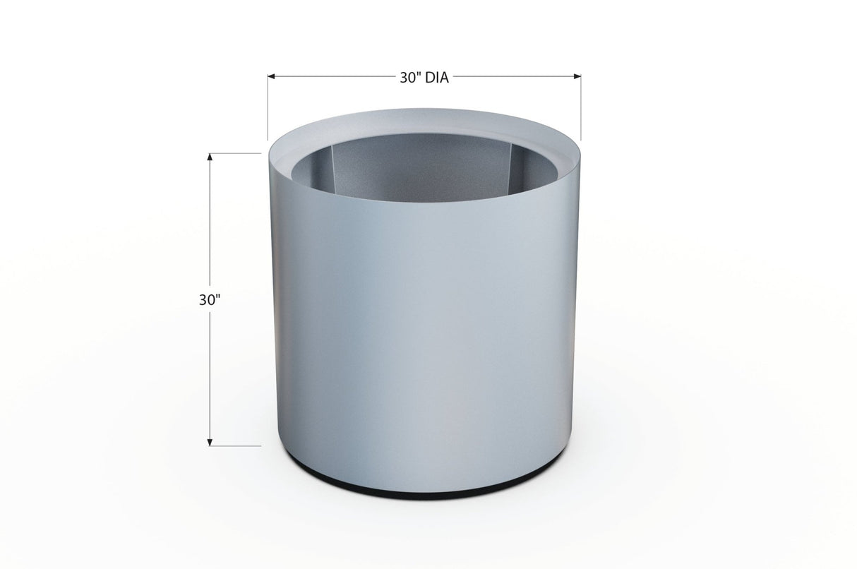 Aluminum Round Planter - Plantercraft