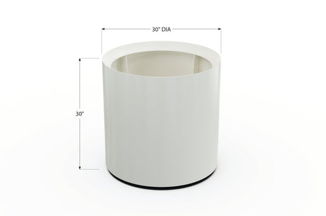 Aluminum Round Planter - Plantercraft