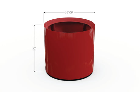 Aluminum Round Planter - Plantercraft