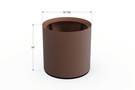 Aluminum Round Planter - Plantercraft