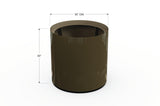 Aluminum Round Planter – 24" to 36" DIA