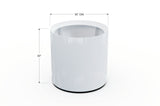 Aluminum Round Planter – 24" to 36" DIA