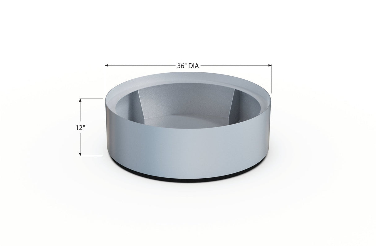 Aluminum Round Planter - Plantercraft