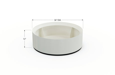 Aluminum Round Planter - Plantercraft