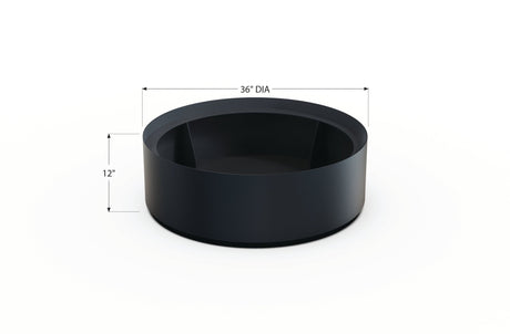 Aluminum Round Planter - Plantercraft