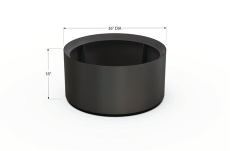 Aluminum Round Planter - Plantercraft